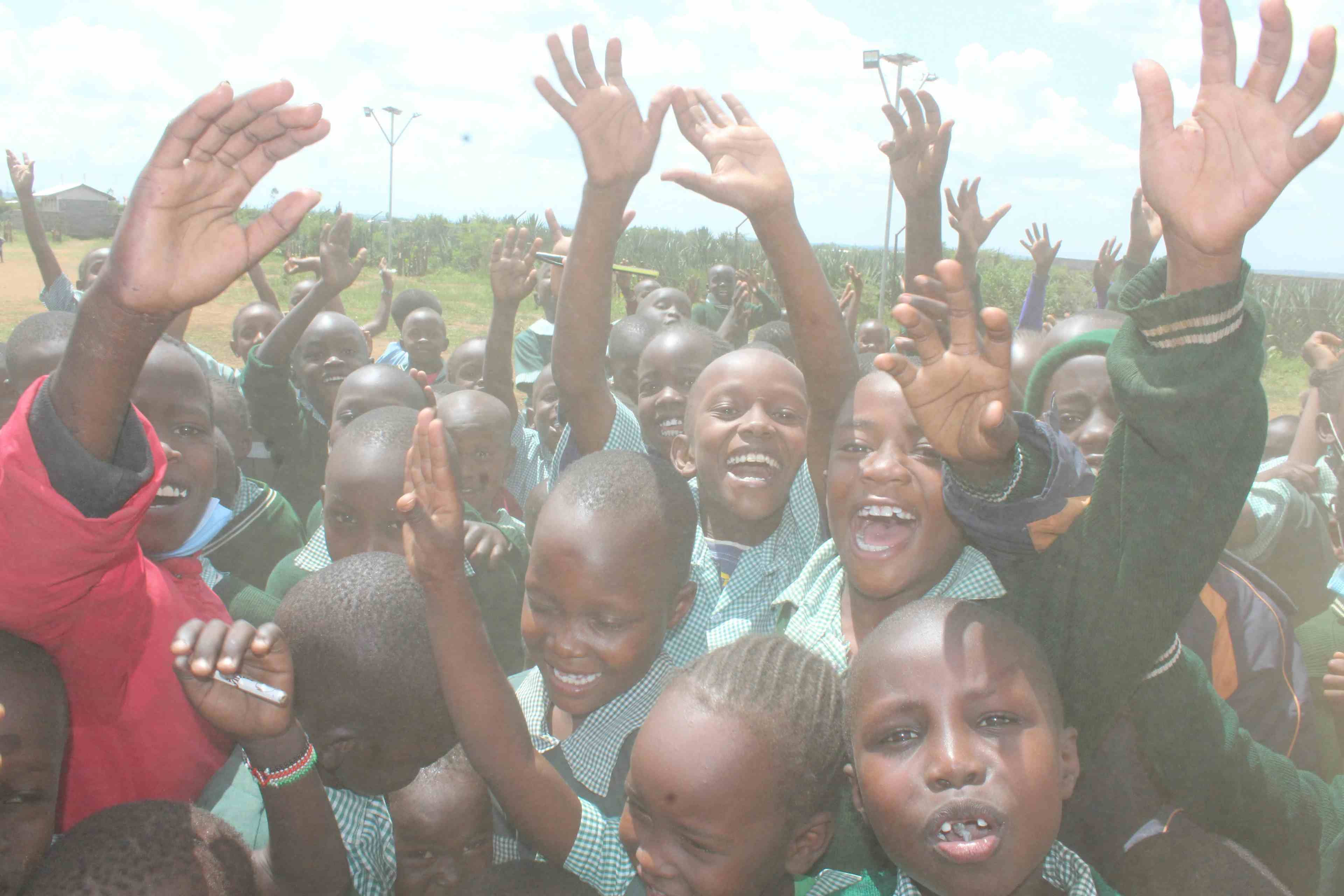  A Group Of Students Smiling At Zawadi Yetu Mogotio