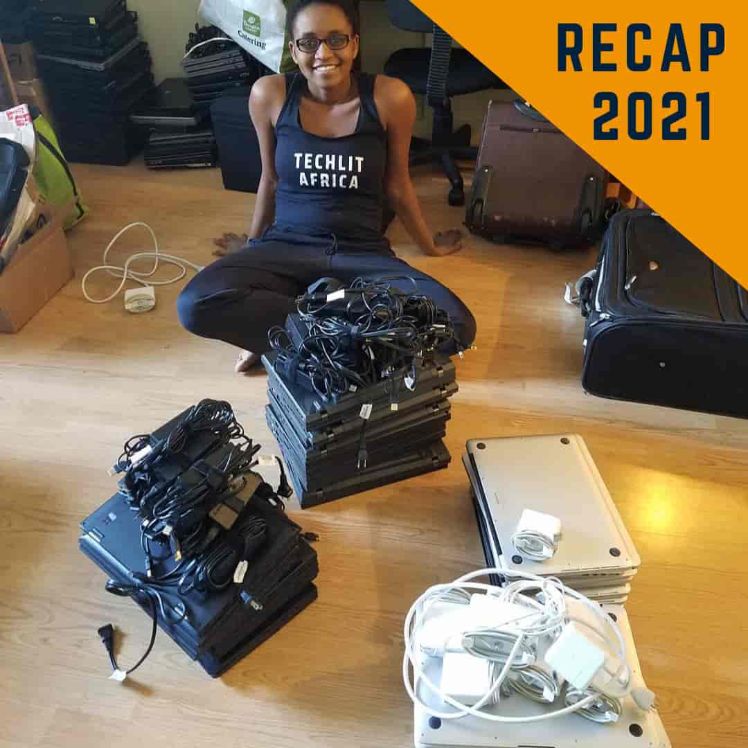 Nelly cheboi packing old laptops for reuse