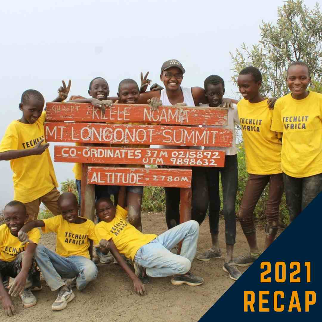 Mogotio running club with Nelly Cheboi at Mount Longonot Summit 