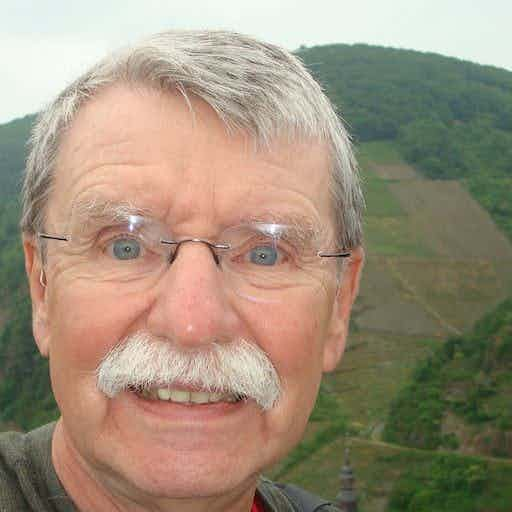 Portrait of Jack O'Donnell hiking